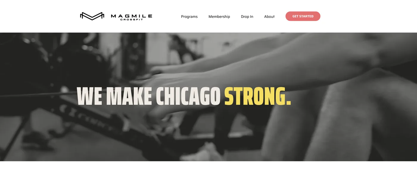 Magmile Crossfit homepage — drop-ins welcome