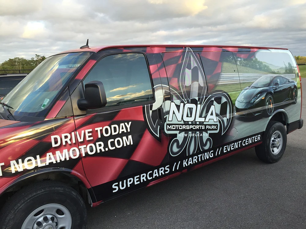 NOLA vehicle wrap