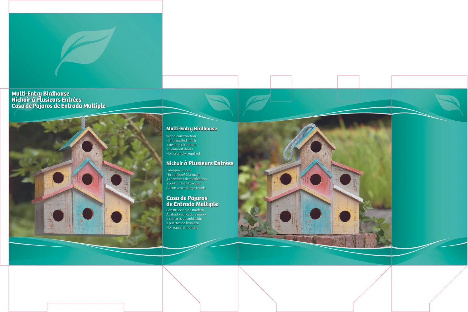 StyleCraft birdhouse packaging